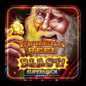 PLAY SUPERLOCK JACKPOT: EUREKA REEL BLAST SLOT MACHINE 