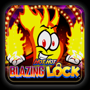 HOT HOT BLAZING LOCK FLAME SHOW SLOT MACHINE