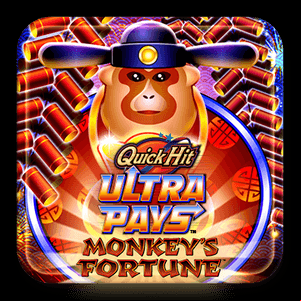 QUICK HIT ULTRA PAYS MONKEY’S FORTUNE SLOT MACHINE 